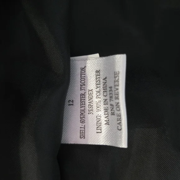 Estee Lauder Navy Patterned Midi Dress - Picture 9 of 11